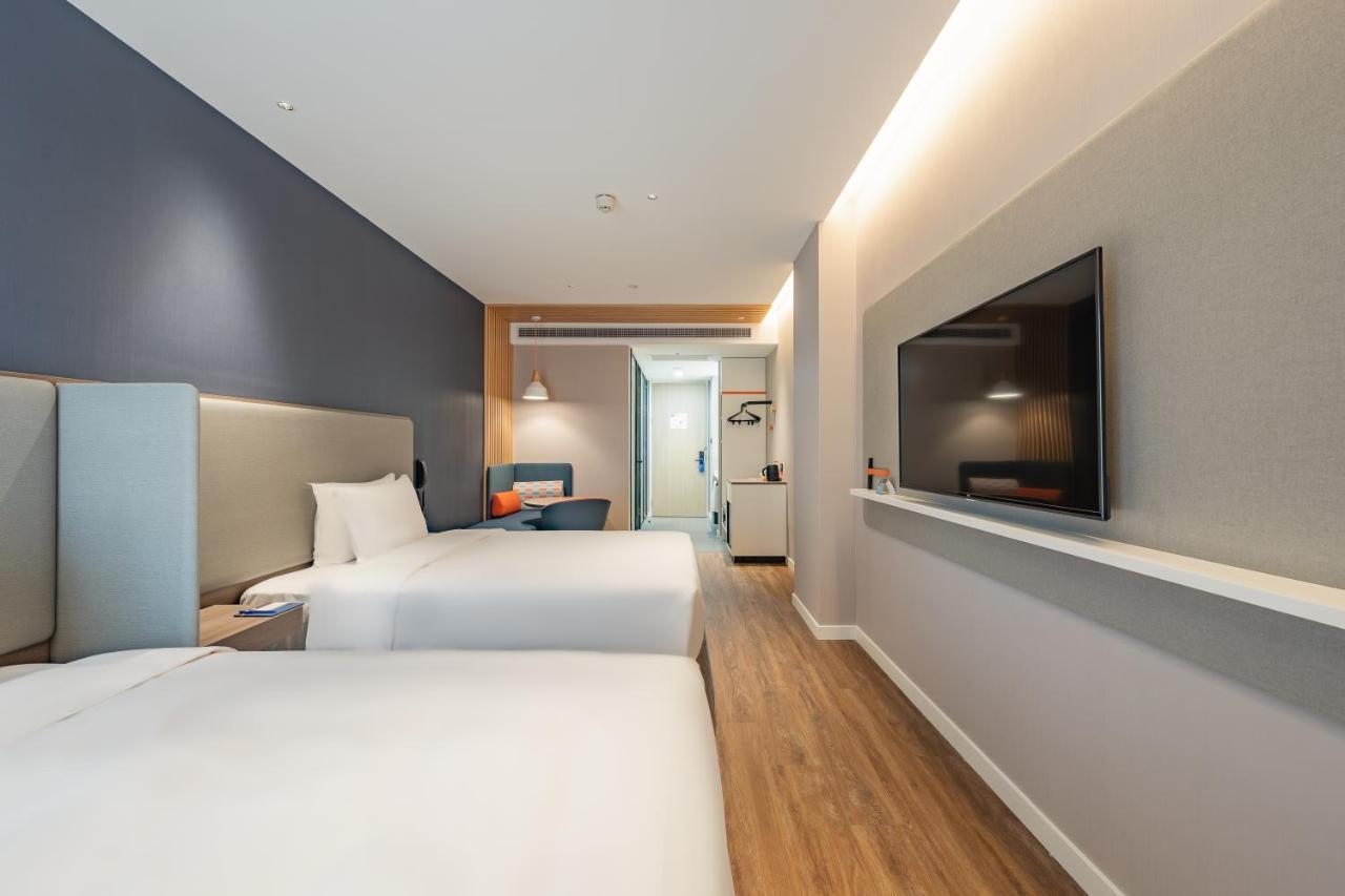 Holiday Inn Express Shanghai Expo Centre By Ihg Xangai Exterior foto