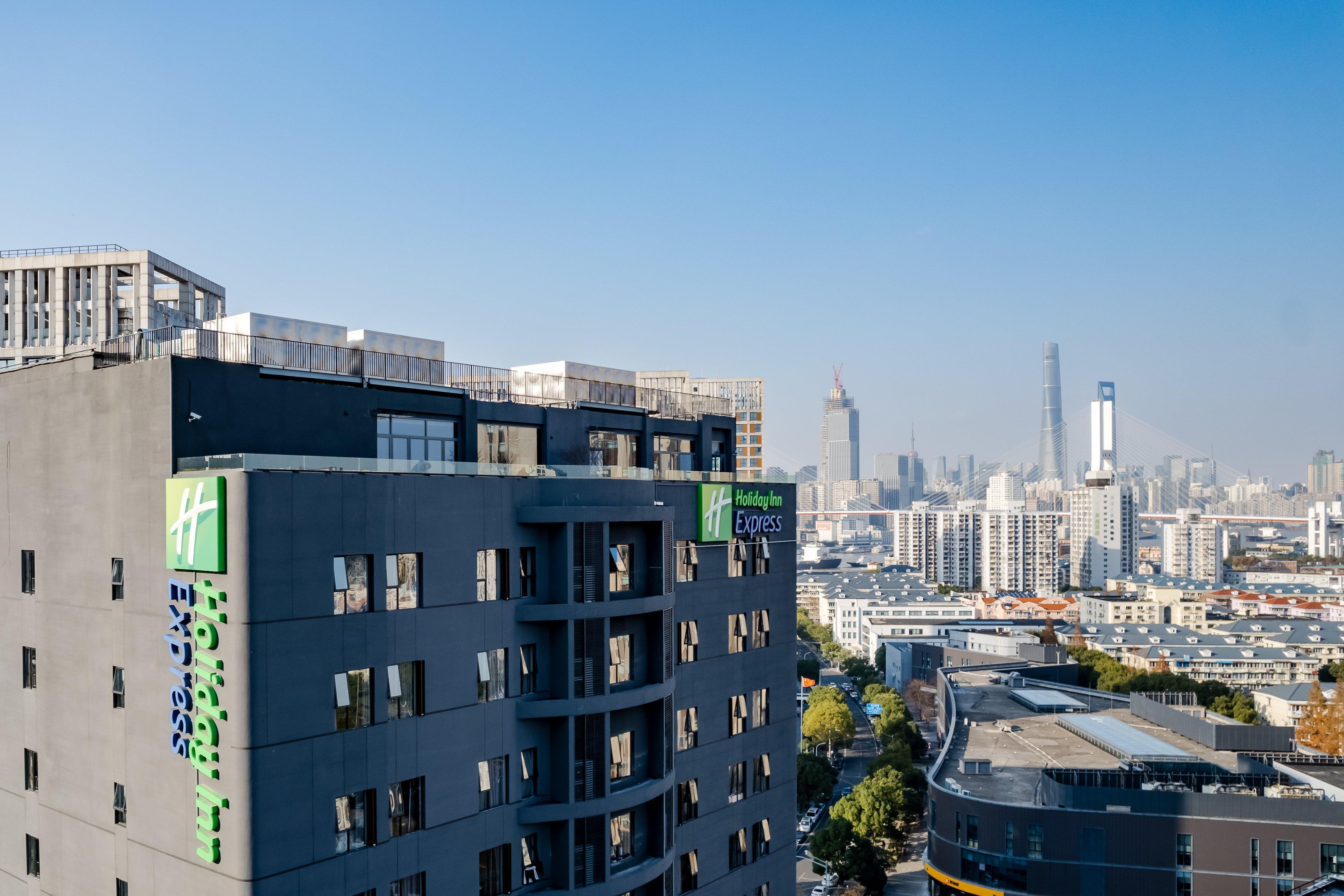 Holiday Inn Express Shanghai Expo Centre By Ihg Xangai Exterior foto